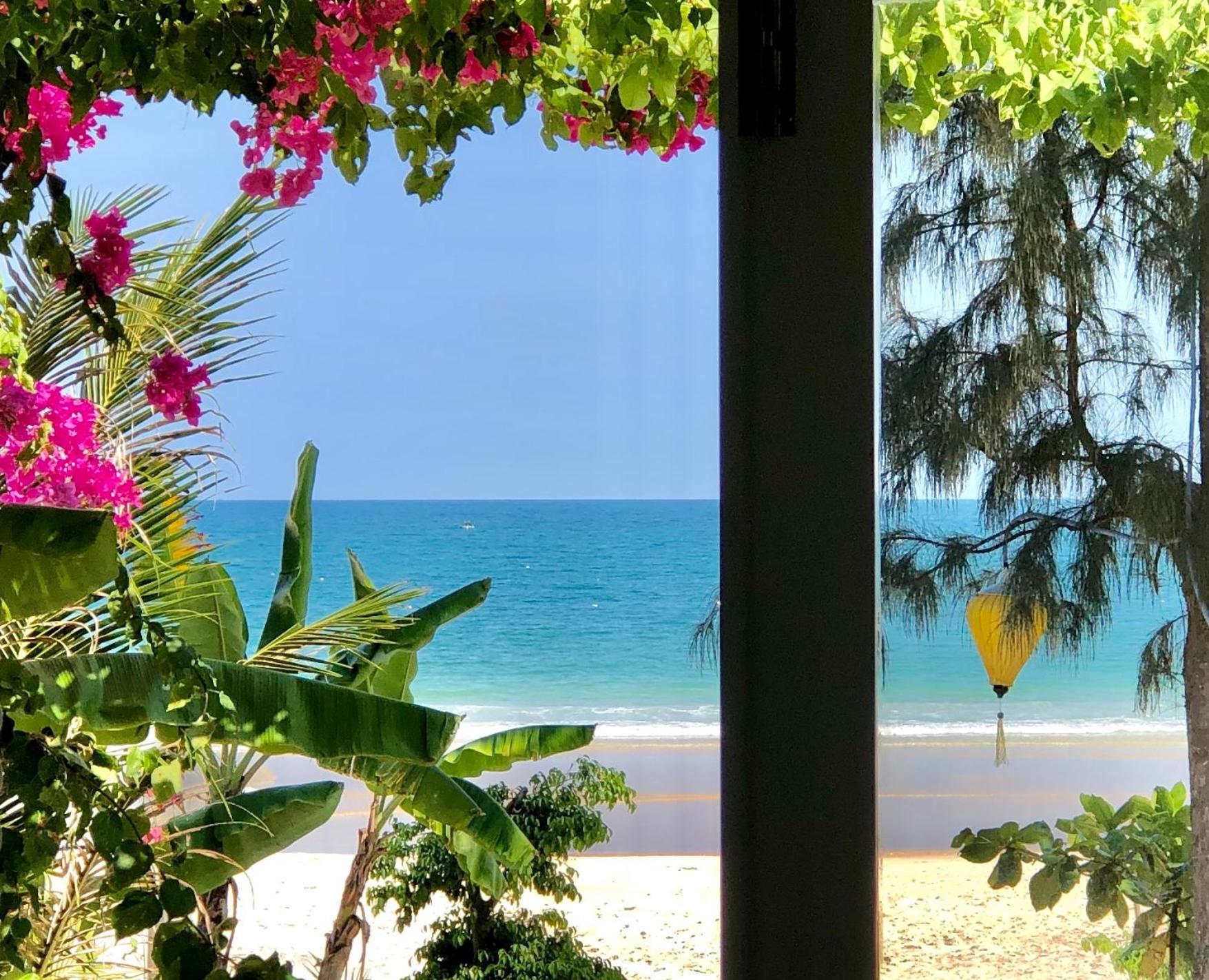 Robinson Beach Bungalow Vinh Hoa Eksteriør bilde