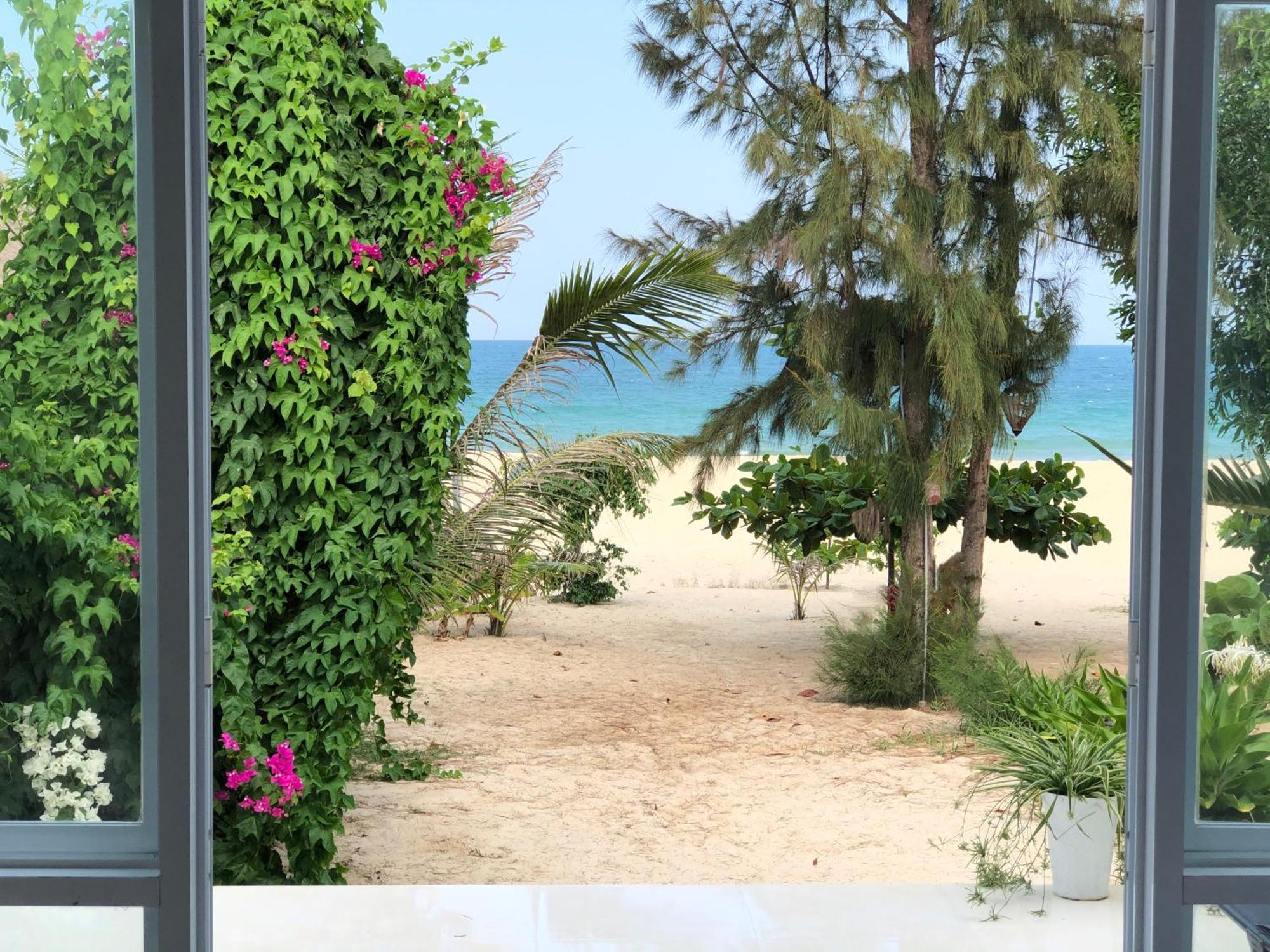 Robinson Beach Bungalow Vinh Hoa Eksteriør bilde