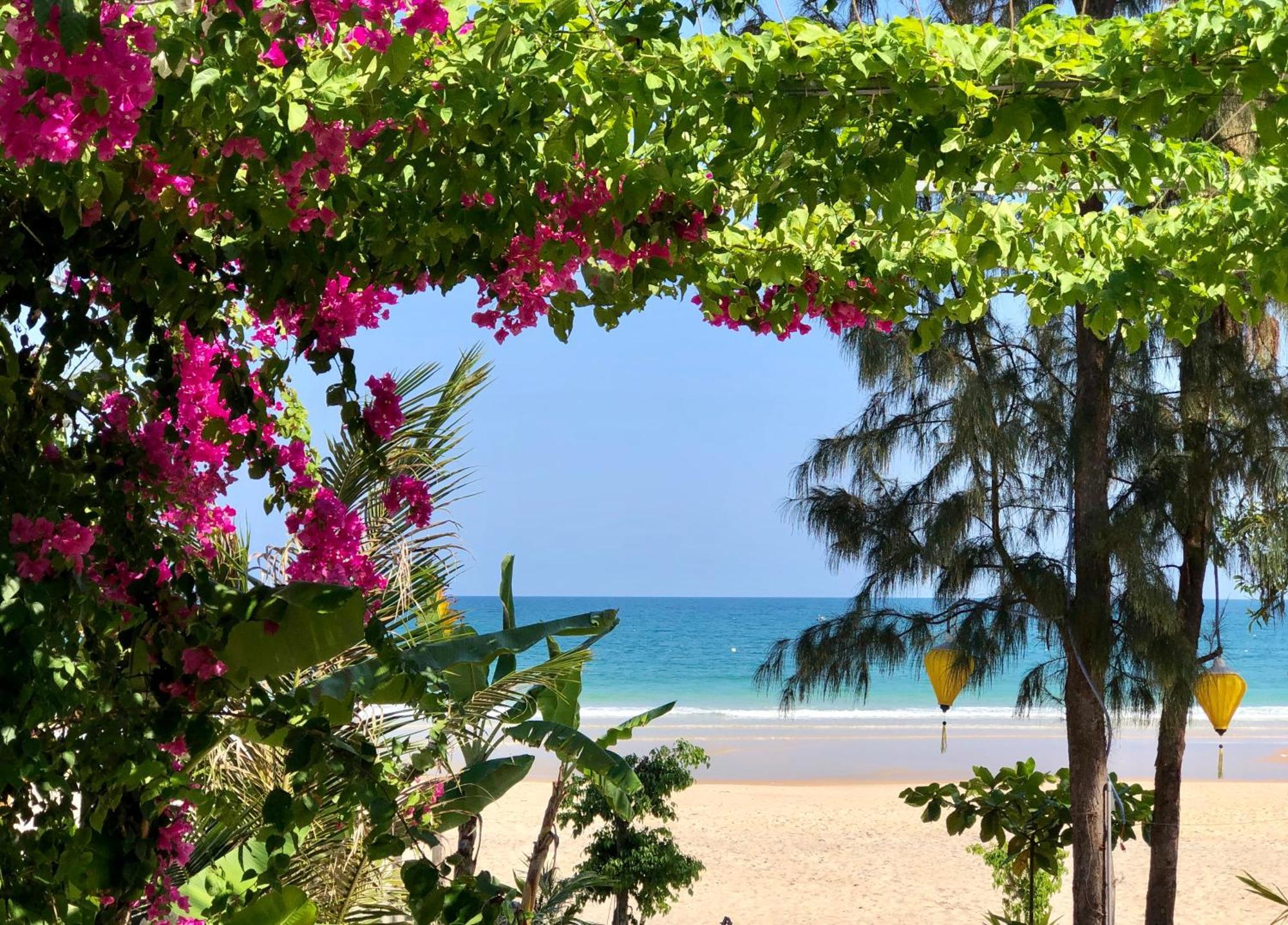 Robinson Beach Bungalow Vinh Hoa Eksteriør bilde